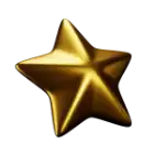 Estrella dorada representando las reviews de los clientes en Google